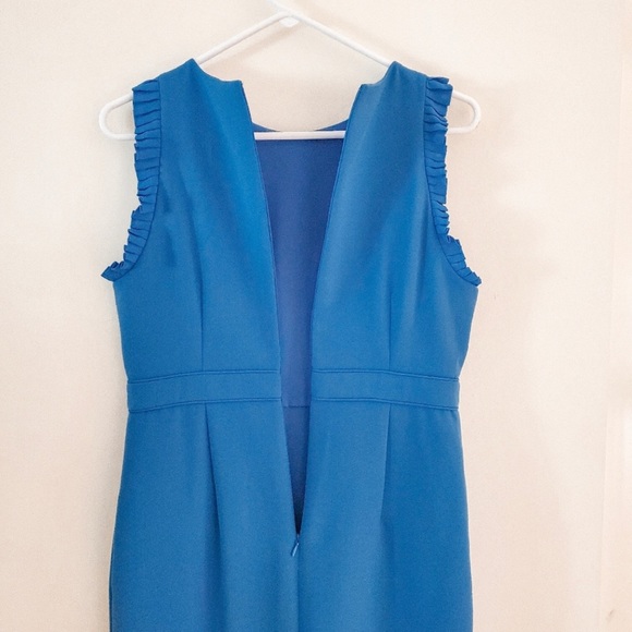 Ann Taylor Blue Doubleweave Sheath Dress NWT - Picture 6 of 6